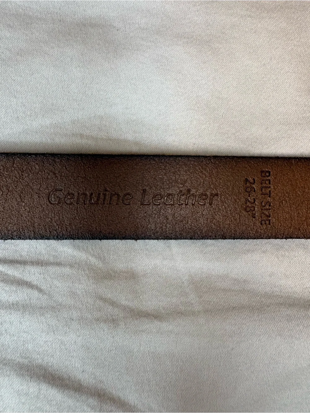 Timberland Boys Brown Genuine Leather Belt Size M 26-28 NWT